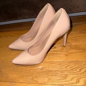 BCBGeneration Nude Pointy Heels Size US 7.5
